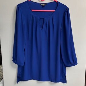Express Royal Blue Women's Blouse